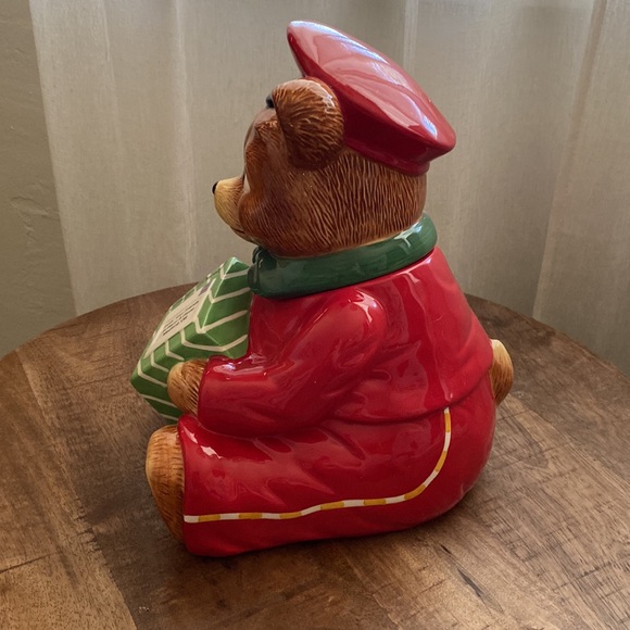 NIB Vintage Harry & David Cubby Bear Cookie Jar - Picture 6 of 9